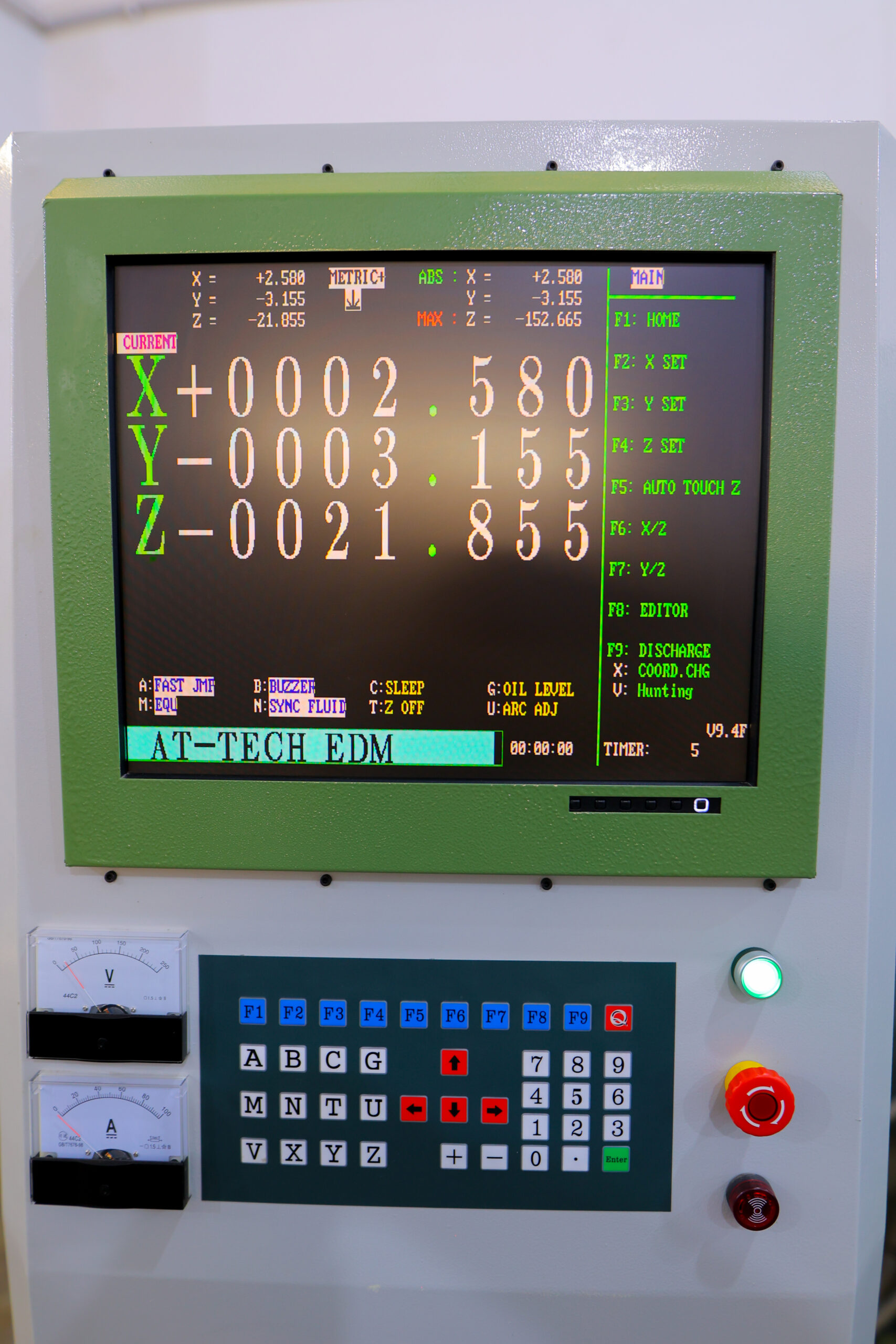 High-Performance EDM Spark Machine Control Unit